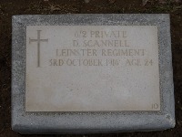 Struma Military Cemetery - Scannell, D